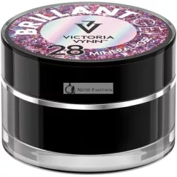   Victoria Vynn Brilliant Gel Polish Dekorácia na Nechty Glitter Sparkle UV LED 5g, 28 Mineral Rose