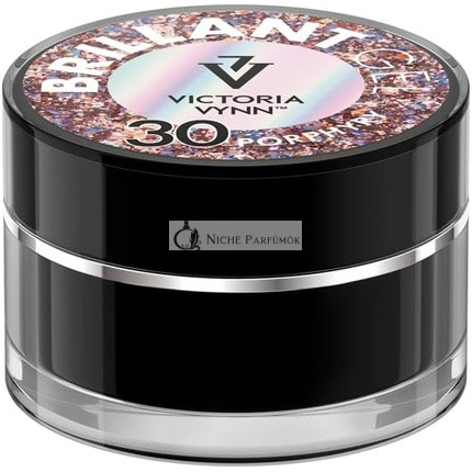 Victoria Vynn Brilliant Gel Polish Dekorácia Nechtov Glitter Sparkle UV LED 5g 30 Porfír