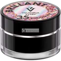   Victoria Vynn Brilliant Gélový Lak na Nechty Dekorácia Glitter Sparkle UV LED 5g 35 Rhodonit