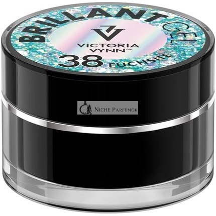 Victoria Vynn Brilliant Gel Polish Dekorácia na Nechty Glitter Sparkle UV LED 5g 38 Fuchsit