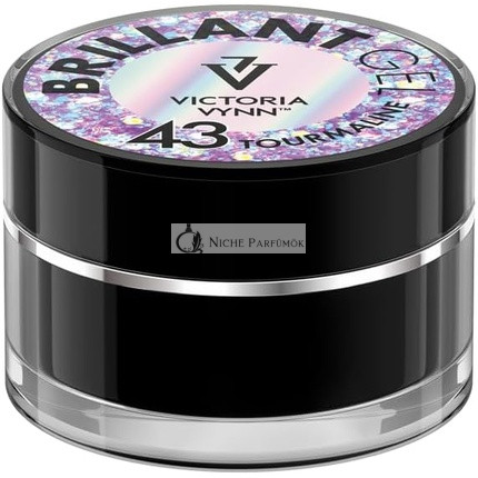 Victoria Vynn Brilliant Gel Polish Dekorácia na Nechty Glitter Sparkle UV LED, 5g, 43 Tourmaline