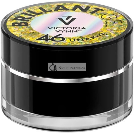 Victoria Vynn Brilliant Gel Polish Dekorácia na Nechty Glitter Sparkle UV LED, 5g, 46 Unakite