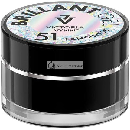 Victoria Vynn Brilliant Gél Lak Dekorácia na Nechty Glitter Sparkle UV LED 5g, 51 Fanciness