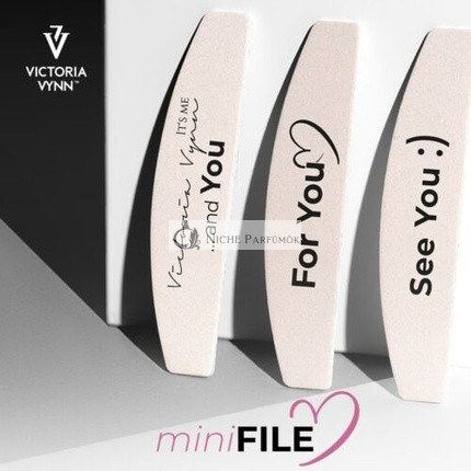 Victoria Vynn Mini Pilníky na Nechty 180/240 pre UV/LED Gél Laky - Balenie 25 kusov