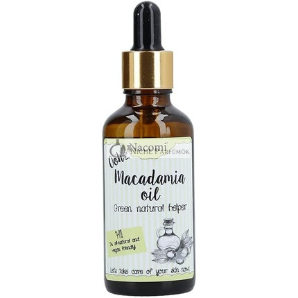 Nacomi Prírodný Vegánsky Makadámový Olej s Pipetou, 50ml