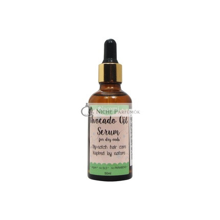 Nacomi Prírodné Vegánske Avokádové Olejové Sérum na Suché Konce, 50ml
