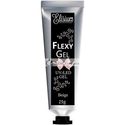 Elisium Flexygel Cover Béžový Gél na Nechty a Manikúru UV/LED, 25g