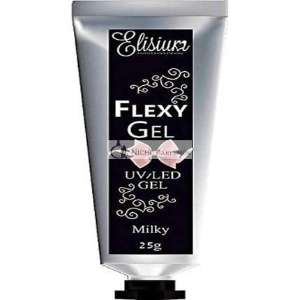 Elisium Flexygel Mliečny Starostlivosť o Nechty Manikúra Gél UV/LED 25g