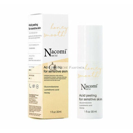 Nacomi Next Level Honey Smooth Acid Peel pre citlivú pokožku, 30ml