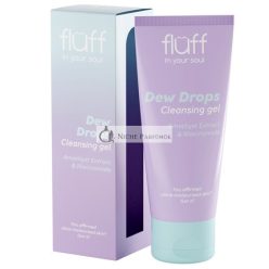   Fluffin Your Soul Dew Drops Gél na umývanie tváre s ametystom a niacinamidom 100 ml