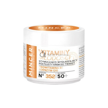 Vitamíny mladosti 50+ Stimulujúci-Hladký Polomastný Krém