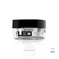   Silcare High Light Led Gel Stredne Husté One-Phase Nechty Gél Bianco 15g