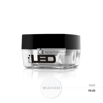 Silcare High Light Led Gel Stredne Husté One-Phase Nechty Gél Bianco 15g