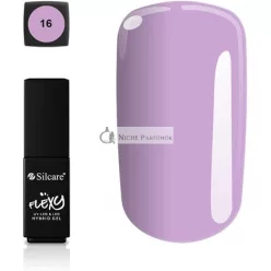   Silcare Polopermanentný UV Gél Flexi Lak na nechty č. 16 Intenzívna fialová farba, 5ml