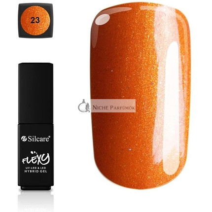 SILCARE Flexy Hybrid Gel Hybridný Lak na Nechty 4,5g Odtieň 23