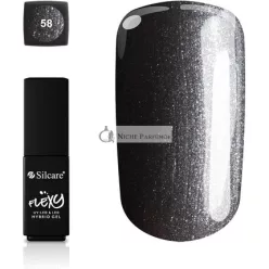   Silcare Flexy Soak Off Hybrid UV LED Gél pre Problémové Nechty 4.5g - Odtieň 58