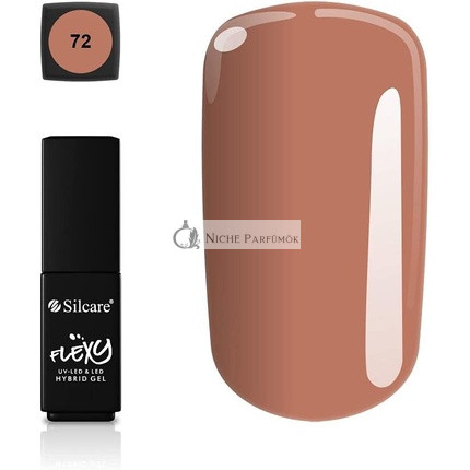 Silcare Flexy hybridný soak-off gél č. 72