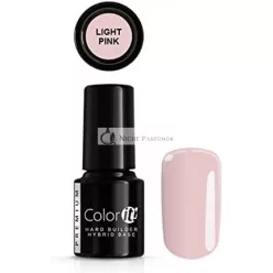   Silcare ES Prémiový tvrdý hybridný základný gél svetloružový 6g