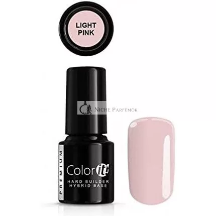 Silcare ES Prémiový tvrdý hybridný základný gél svetloružový 6g