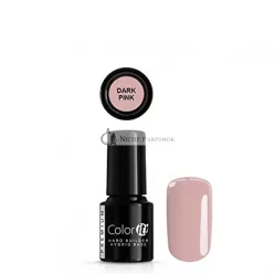   Silcare ES Premium Tvrdý Hybridný Základ S tmavou ružovou 6g