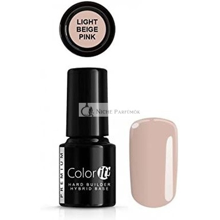 Silcare Color it Premium Hard Builder Hybrid Base Svetlo Ružová Béžová 6g