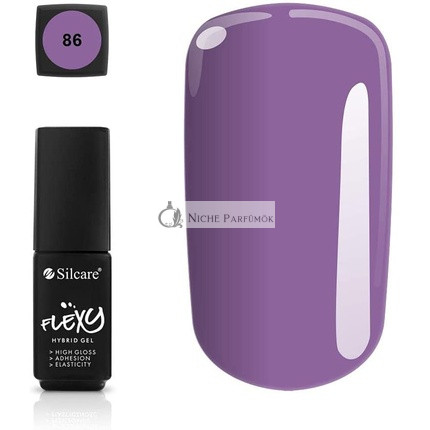 Silcare Flexy Hybridný Lak Soak Off Gél No. 86, 5ml