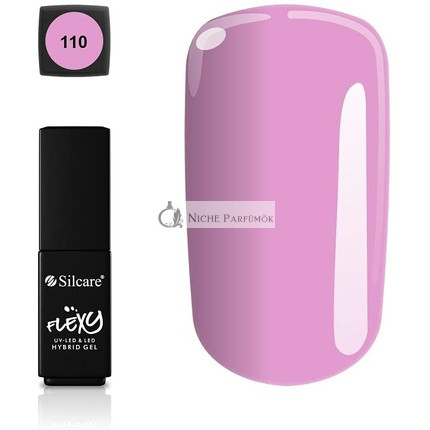 Silcare Soak Off Hybrid UV LED Flexy Gel Manikúra Nechty 4.5g Shade 110