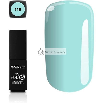 Silcare Soak Off Hybrid UV LED Flexy Gel Manikúra Nechty 4,5g Odtieň 116