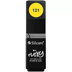   Silcare Soak Off Hybrid UV LED Flexy Gel Manikúra Nechty 121 odtieň, 4.5g