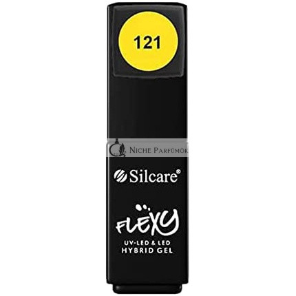 Silcare Soak Off Hybrid UV LED Flexy Gel Manikúra Nechty 121 odtieň, 4.5g