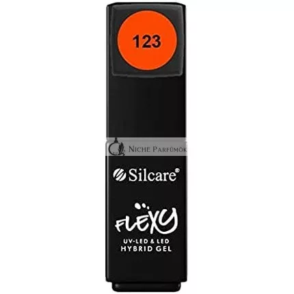 Silcare Soak Off Hybrid UV LED Flexy Gél na Manikúru Nechty 4.5g Odtieň 123 od Roxie Cosmetics