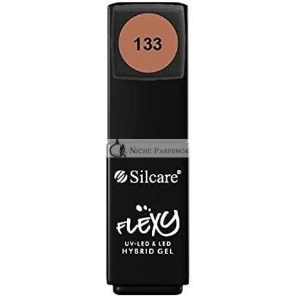 Silcare Soak Off Hybrid UV LED Flexy Gel Manikúra Nechty 4.5g Odtieň 133