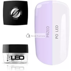 Silcare High Light LED Fialový Gél Builder 15g