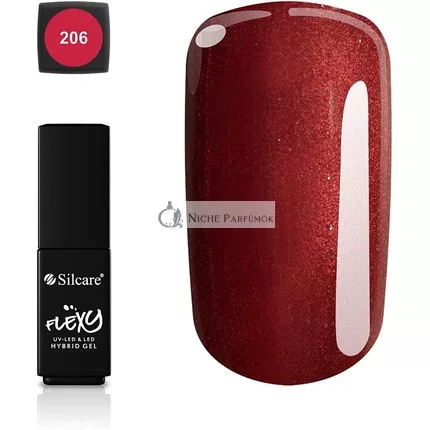 Silcare Soak Off Hybrid UV LED Flexy Gel Manikúra Nechty 4,5g