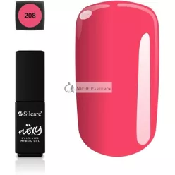   208 Silcare Soak Off Hybrid UV LED Flexy Gel Manikúra Nechty 4,5g