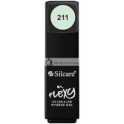 211 Silcare Soak Off Hybrid UV LED Flexy Gel Manikúra Nechty, 4,5g
