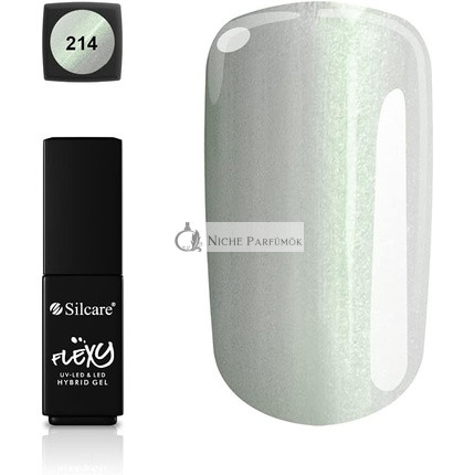 214 Silcare Soak Off Hybrid UV LED Flexy Gel Manikúra Nechty 4,5g