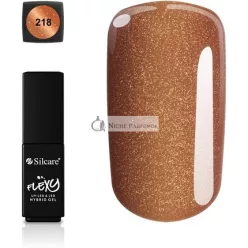   218 Silcare Soak Off Hybrid UV LED Flexy Gel Manikúra Nechty 4,5g
