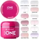 SILCARE Base One Clear Cover Diamond Touch Thick French Pink UV Gél na nechty