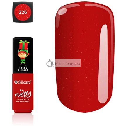 226 Silcare Soak Off Hybrid UV LED Flexy Gel Umelé Nechty 4,5g