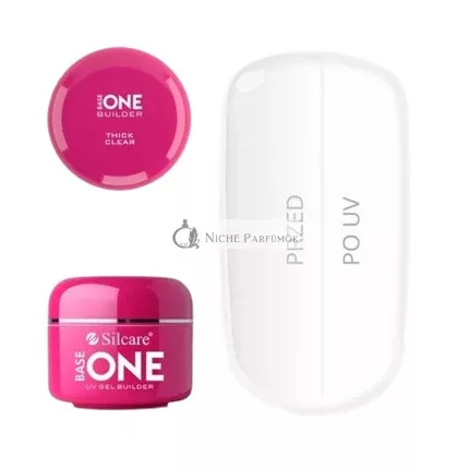 Silcare Base One UV Gel Builder Hrubý Priehľadný, 15g
