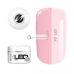  Silcare High Light Led Nechový Gél Francúzska Ružová 100g