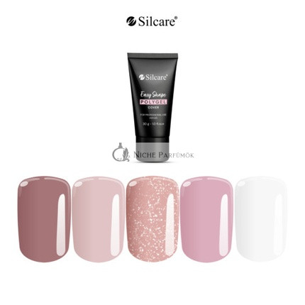 SILCARE Easy Shape Polygél Stavebný Lak Acrylgél 30g 5 Farieb