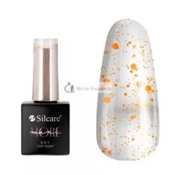 Silcare Mani More Dot Top Coat na Nechty Oranžový, 10g