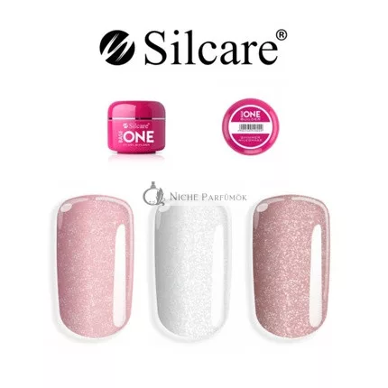 Silcare Base One Shimmer Cover Gél, 50ml