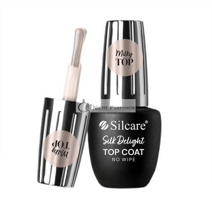 Silcare Top Coat Silk Delight No Wipe Hybrid Lak na Nechty 9ml