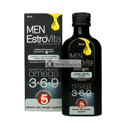 Estrovita Mužská aktívna hydratačná esencia, 150ml