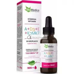 Ekamedica Synergia Vitamíny A+D3+E+K2Mk7 30ml
