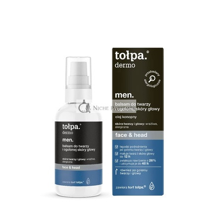 TOLPA Dermo Men Balzam na tvár a pokožku hlavy 75ml