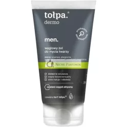 Tolpa Dermo Men Pure Charcoal Čistiaci gél na tvár, 150ml